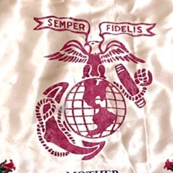 Vintage United States Marine Corps Camp Pendleton Mother Pillow Case Sham - Picture 4 of 15